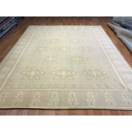 Delightful Dhurrie - Tribal Flatweave Rug - Indian Carpet - 8' x 10' ft.