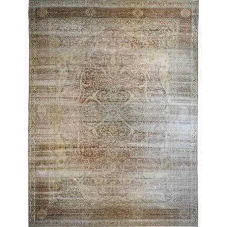Handsome Haji Jalili - 1890s Persian Tabriz Rug - Oriental Carpet - 9'6" x 12'1" ft.