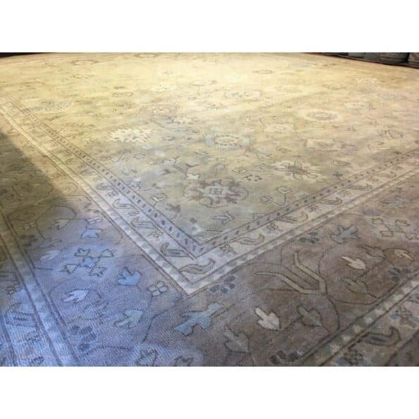 Interesting Indian - Turkish Oushak Design - Tribal Oriental Carpet - 12' x 15' ft