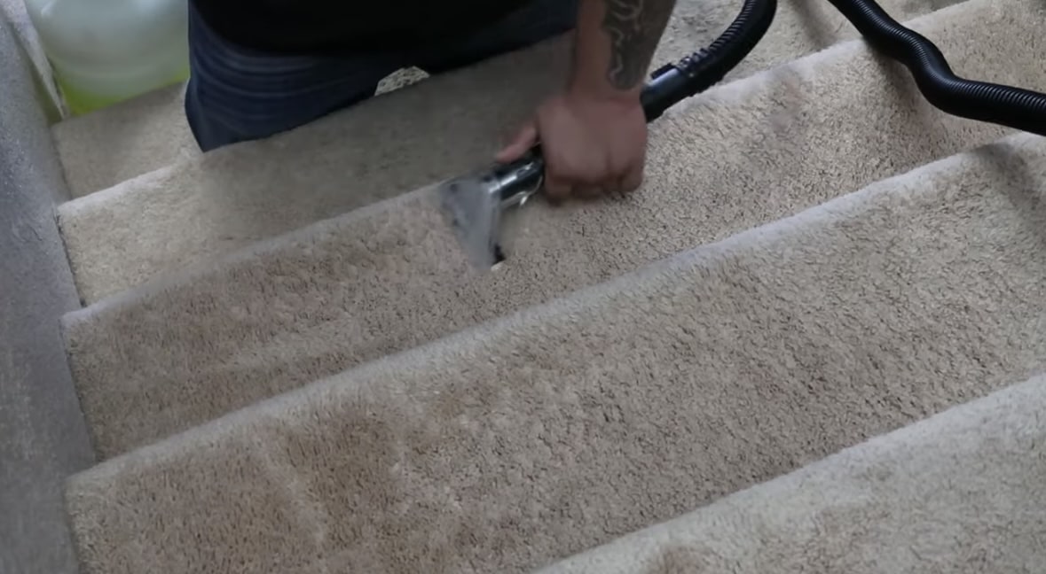 stair runner cleaning