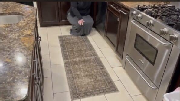 vintage style runner rug