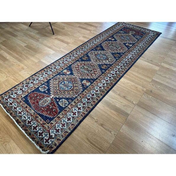 Amazing Afghan Super Kazak Rug Tribal Oriental Runner
