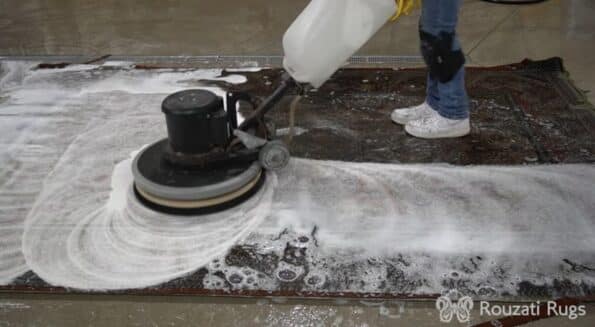 cleaning wool rugs