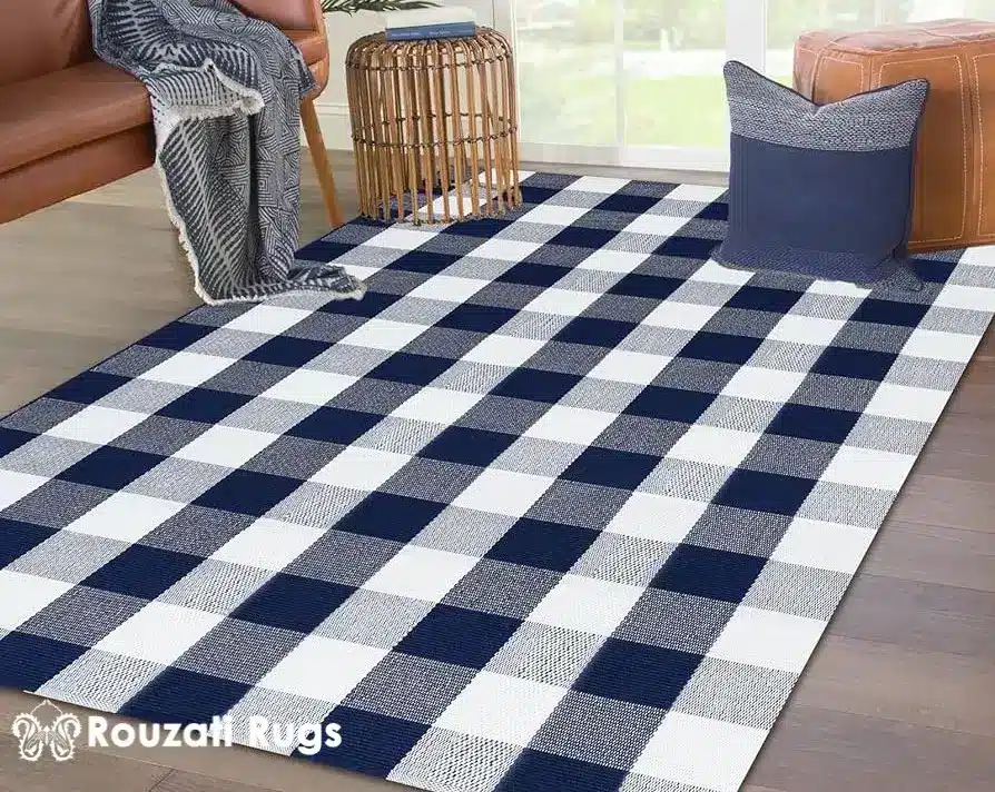 Plaid area rugs in Chicago