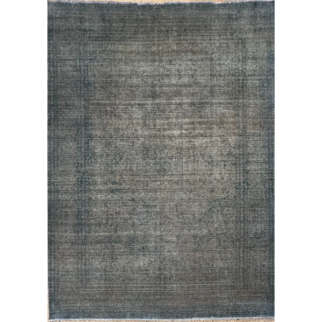Vintage Distressed Tabriz Rug - 9'6'' x 12'9'' ft.