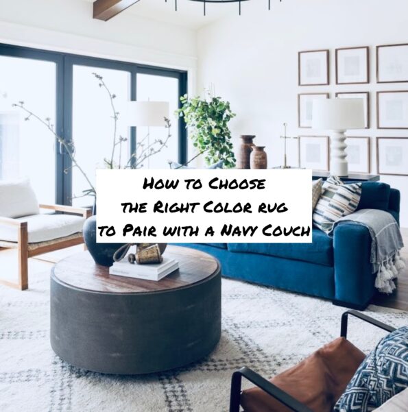 choose rug navy couch