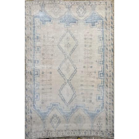 Vintage Hamadan Rug - 4'8" x 7'3" ft.