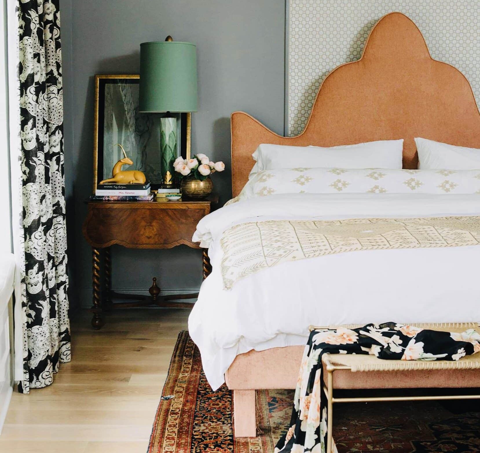 Curtain Rug Choosing the Right Rug to Pair with Floral Curtains: Tips for a ...