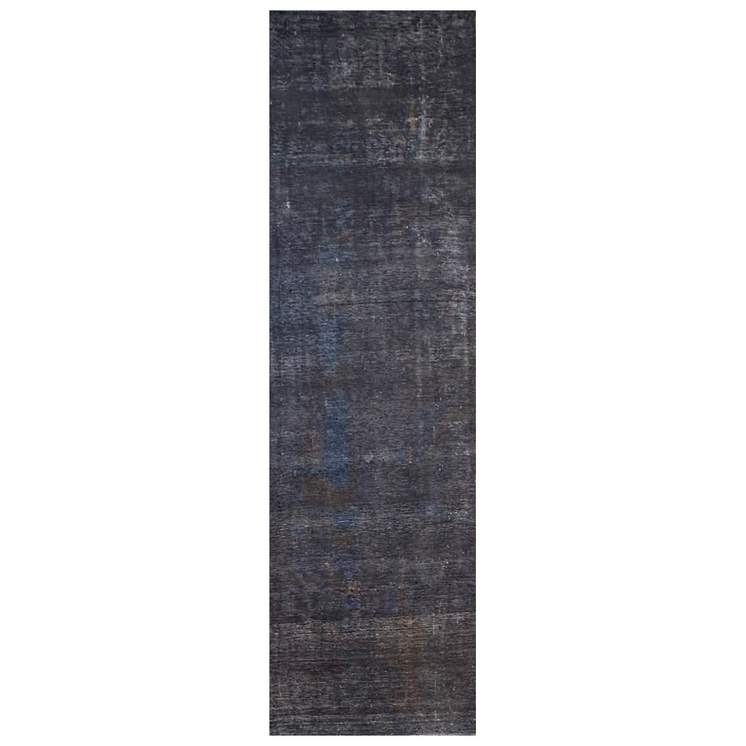 Overdye Tabriz Runner - 3'6" x 12'3" ft.