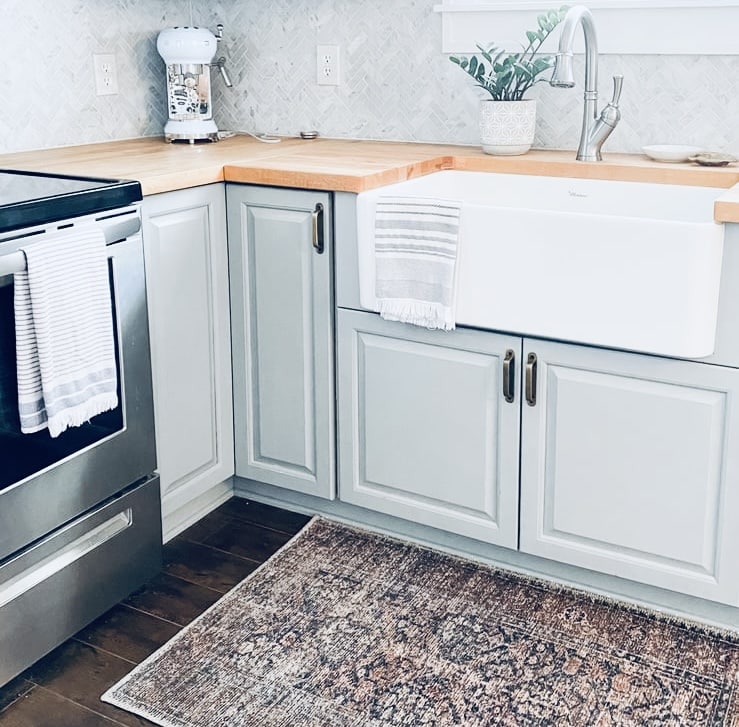 small rug sink kitchen rugs