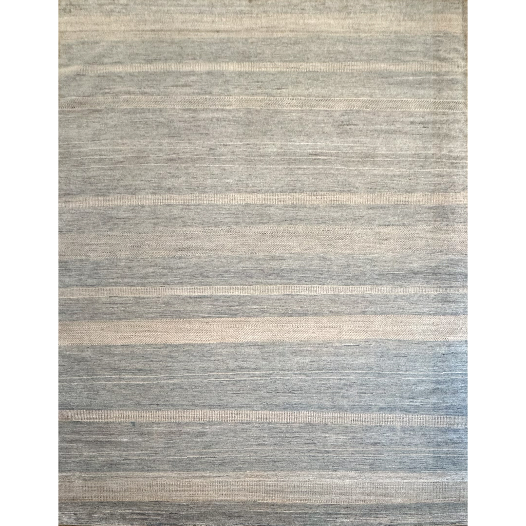 Differential Depth - Modern Striped Area Rug (AKWJ-1008) – 9'2" x 12'0" ft.