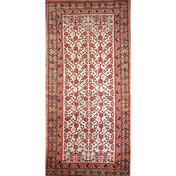 Smart Samarkand - Eastern Turkestan Khotan Samarkand Rug – 6'0" x 12'9" ft.
