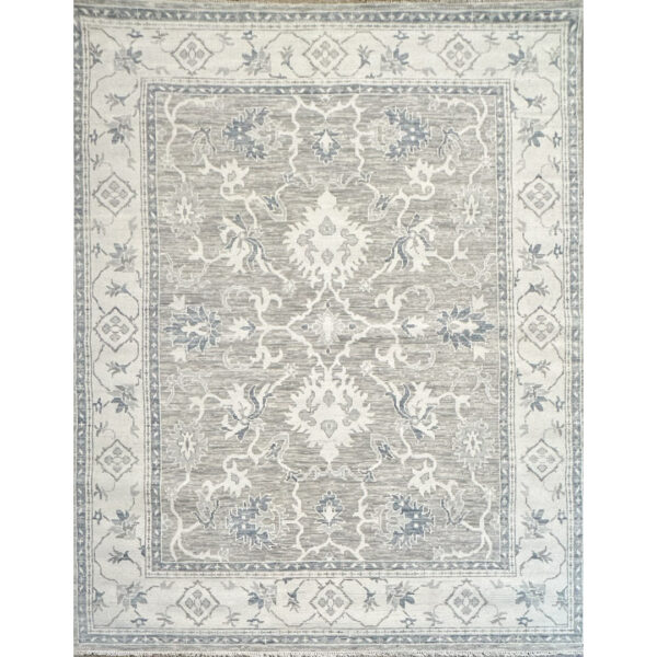 Tremendous Transitional - Turkish Oushak Design Rug - 8'1 x 10'1" ft.
