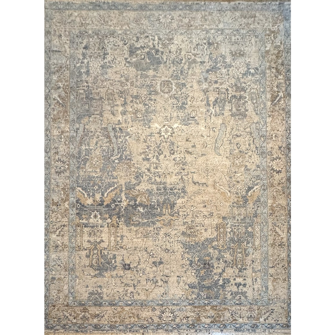 Dynamic Distressed - Transitional Area Rug – 8'0" x 10'0" ft.