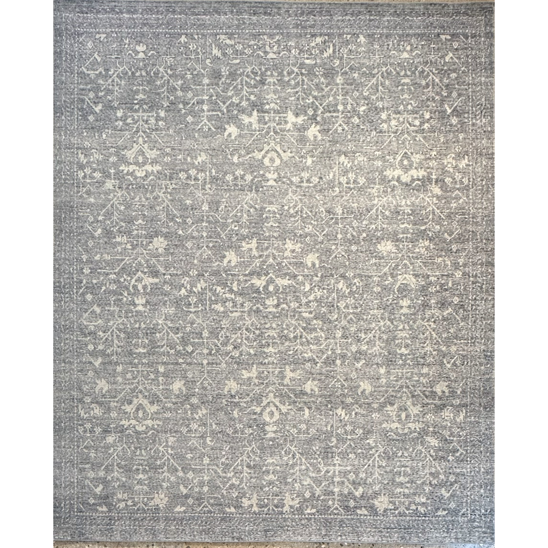 Delightful Distressed - Vintage Style Floral Rug - 8'3" x 10' ft.