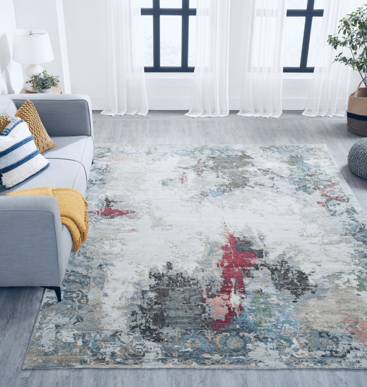 abstract rugs chicago