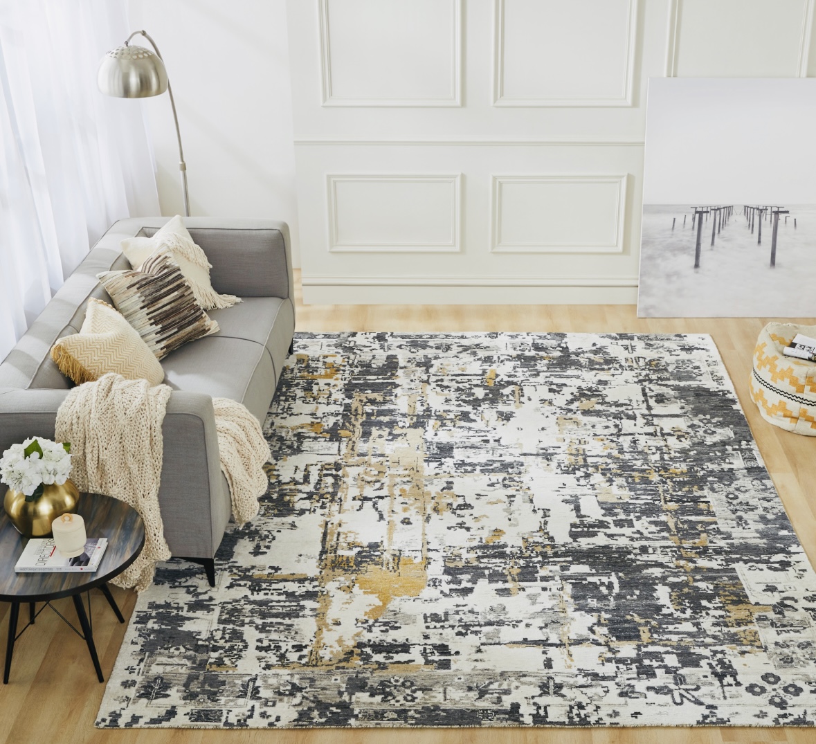 abstract rugs chicago