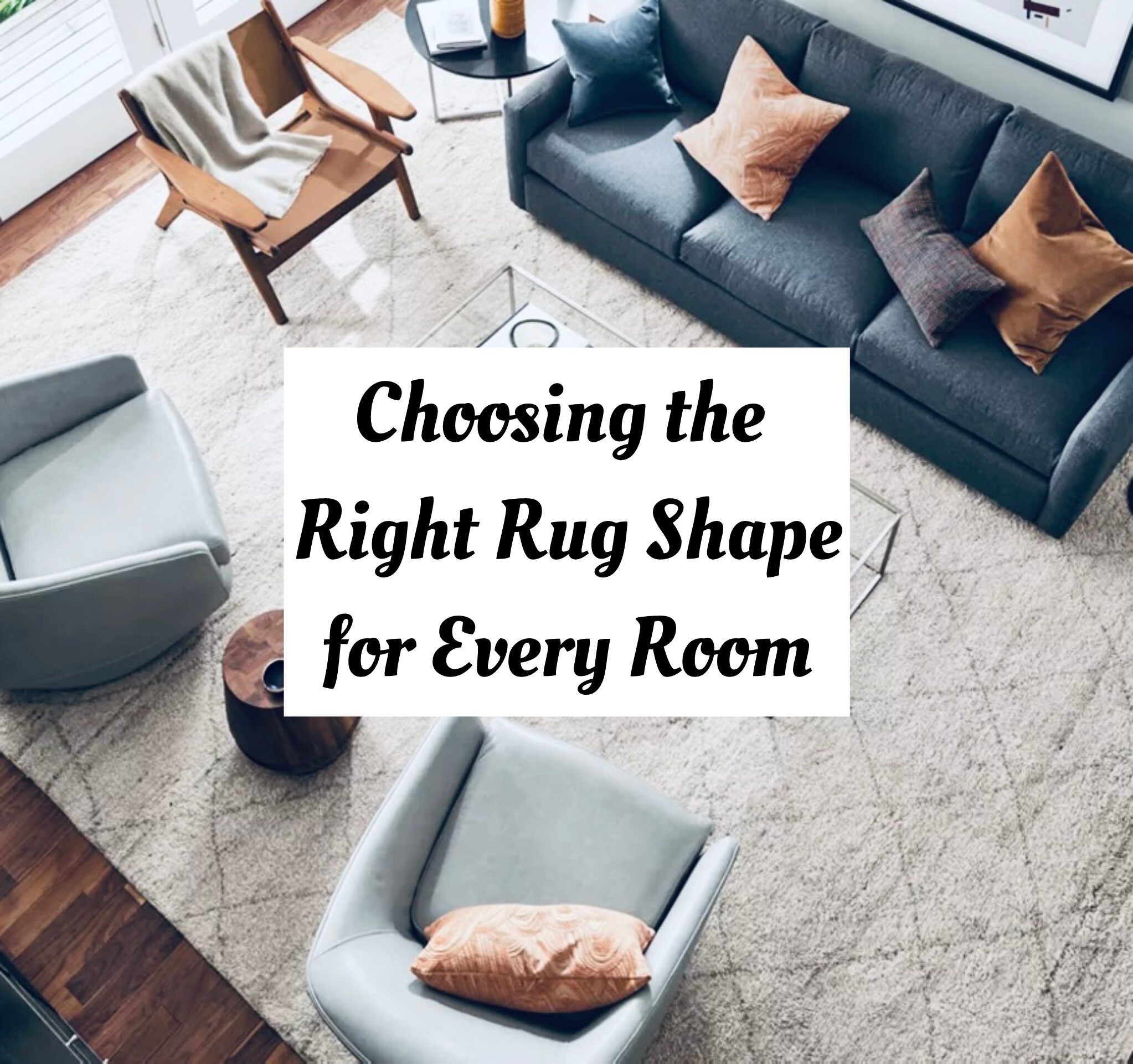 choosing right rug shape for every room