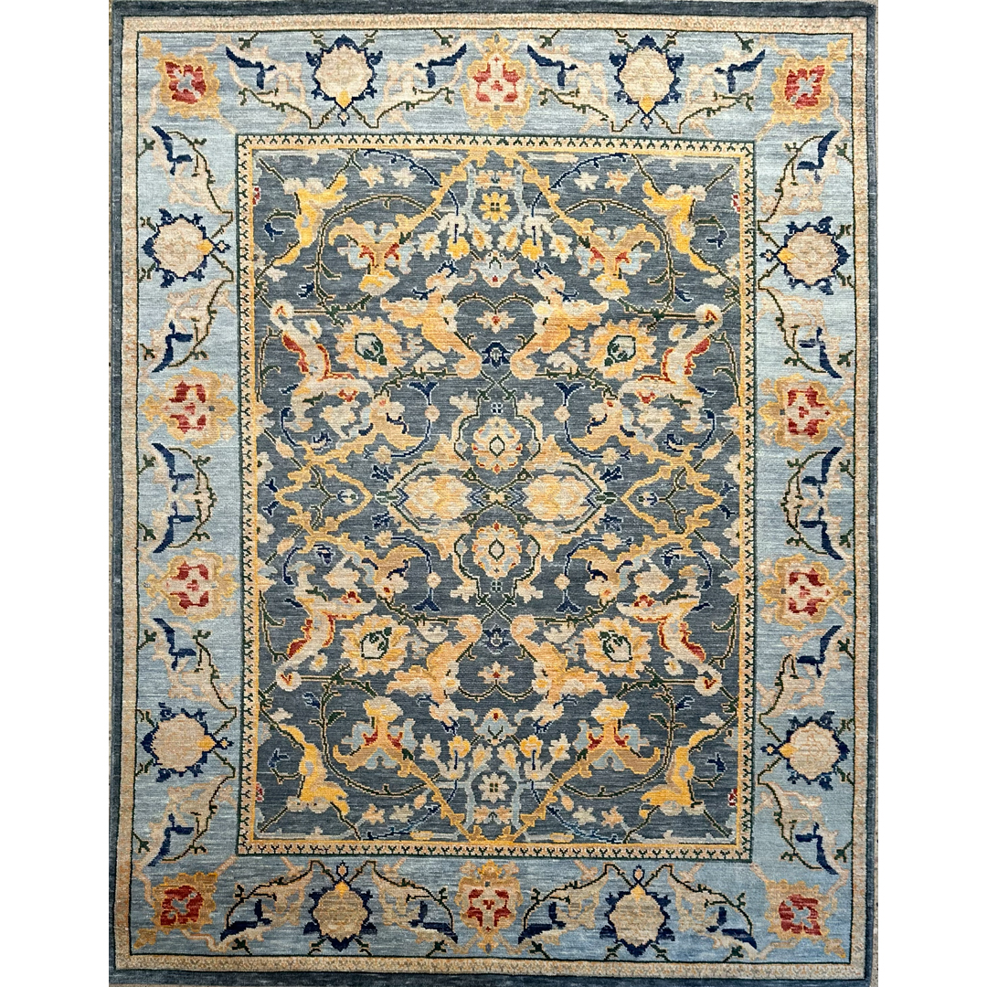 Elaborate Elegance - Anatolian Collection Wool Area Rug (AN-214) – 8'0" x 10'3" ft.