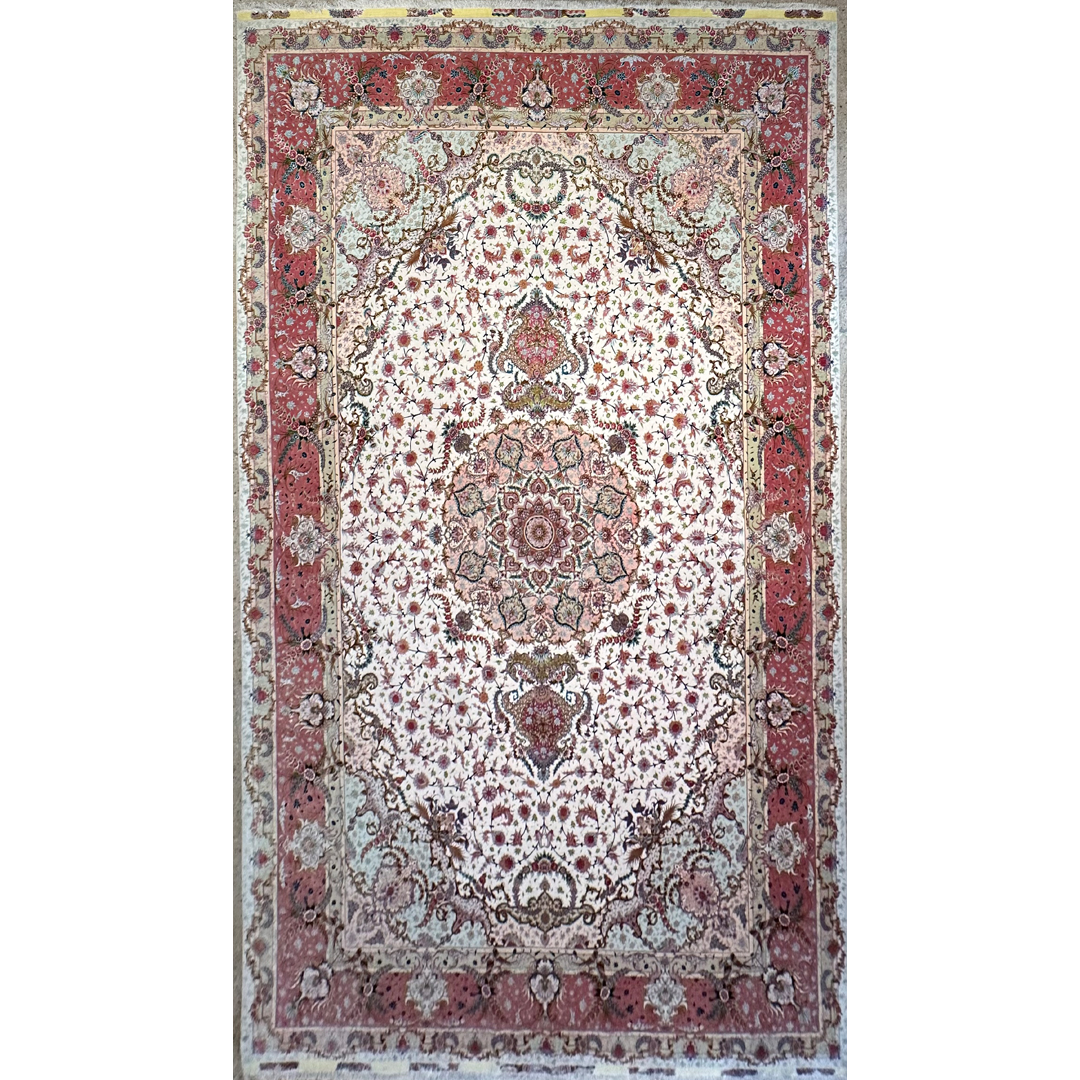 Tremendous Tabriz - Large Floral Persian Rug - 13' x 20'4" ft.
