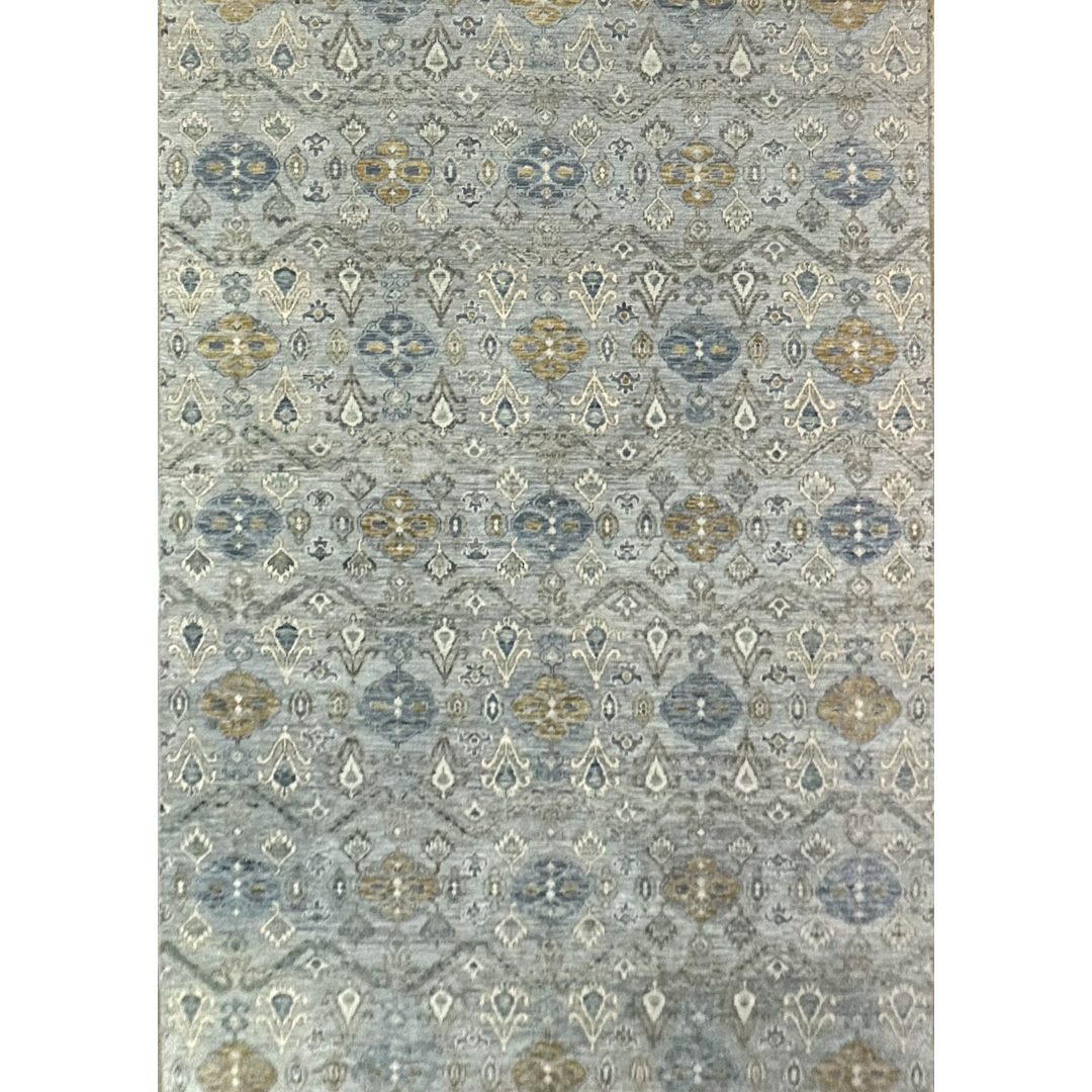 Marvelous Medallions - Muted Transitional Rug -  9'10" x 13'9" ft.