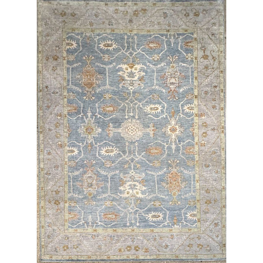 Tremendous Turkish - Oushak Design Rug - 10' x 13'10" ft.