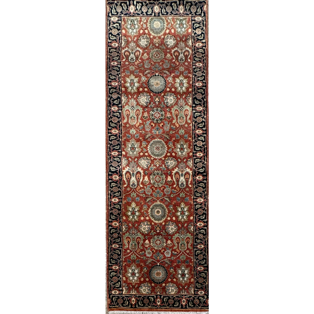 Timeless Traditional - Persian Style Floral Runner - 2'7" x 7'10" ft.