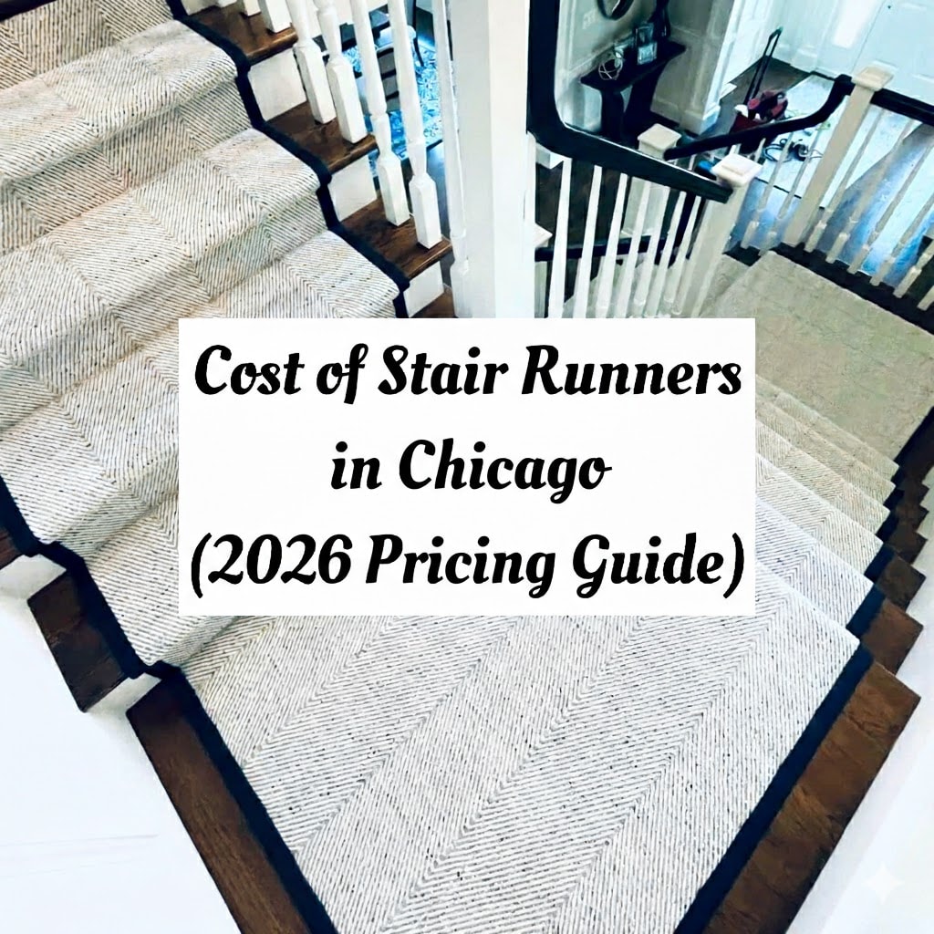 cost of stair runners in chicago 2026 for staircase