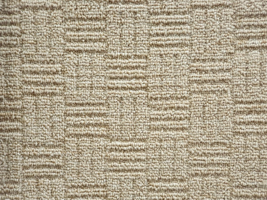 Close-up of polypropylene rug fibers showing synthetic texture Image Title Attribute: Polypropylene Fiber Detail 