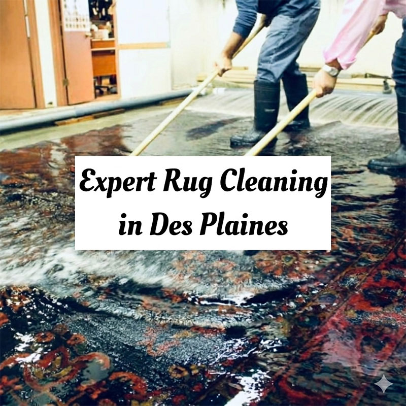 Expert rug cleaning in Des Plaines