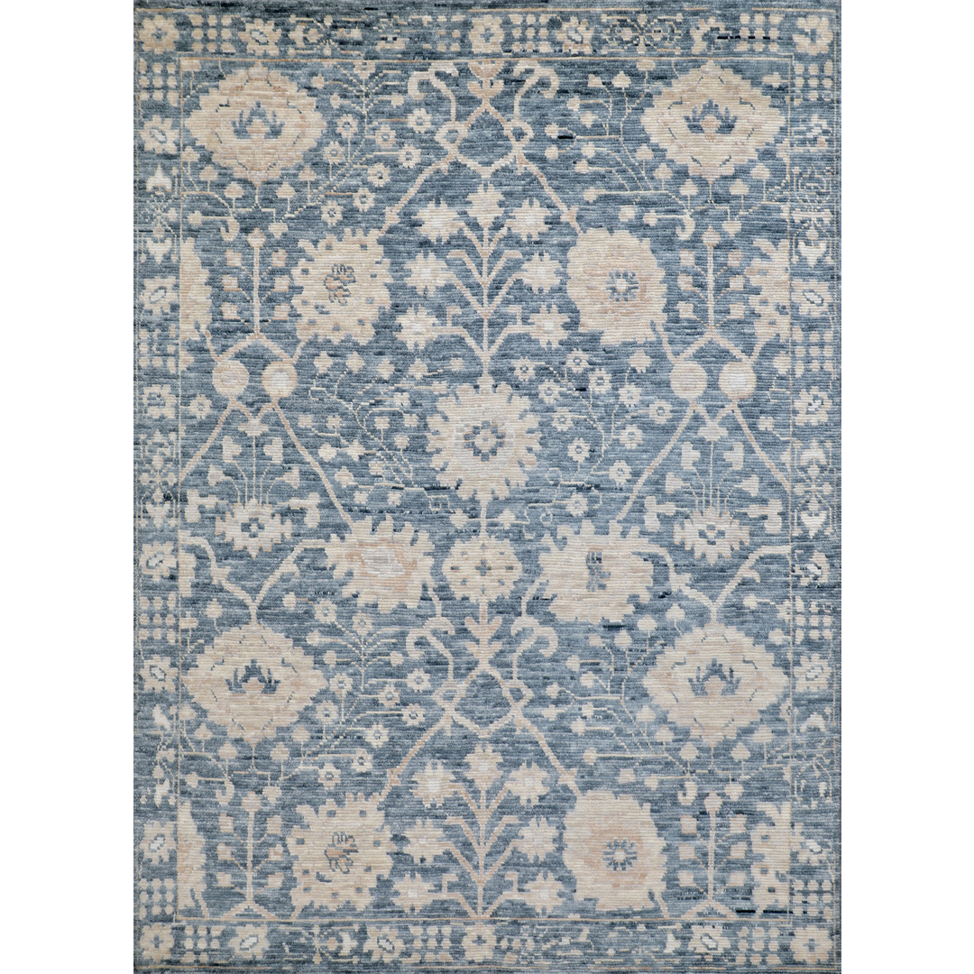 Floral Framing - Cairo Collection Area Rug – 9'0" x 12'3" ft.
