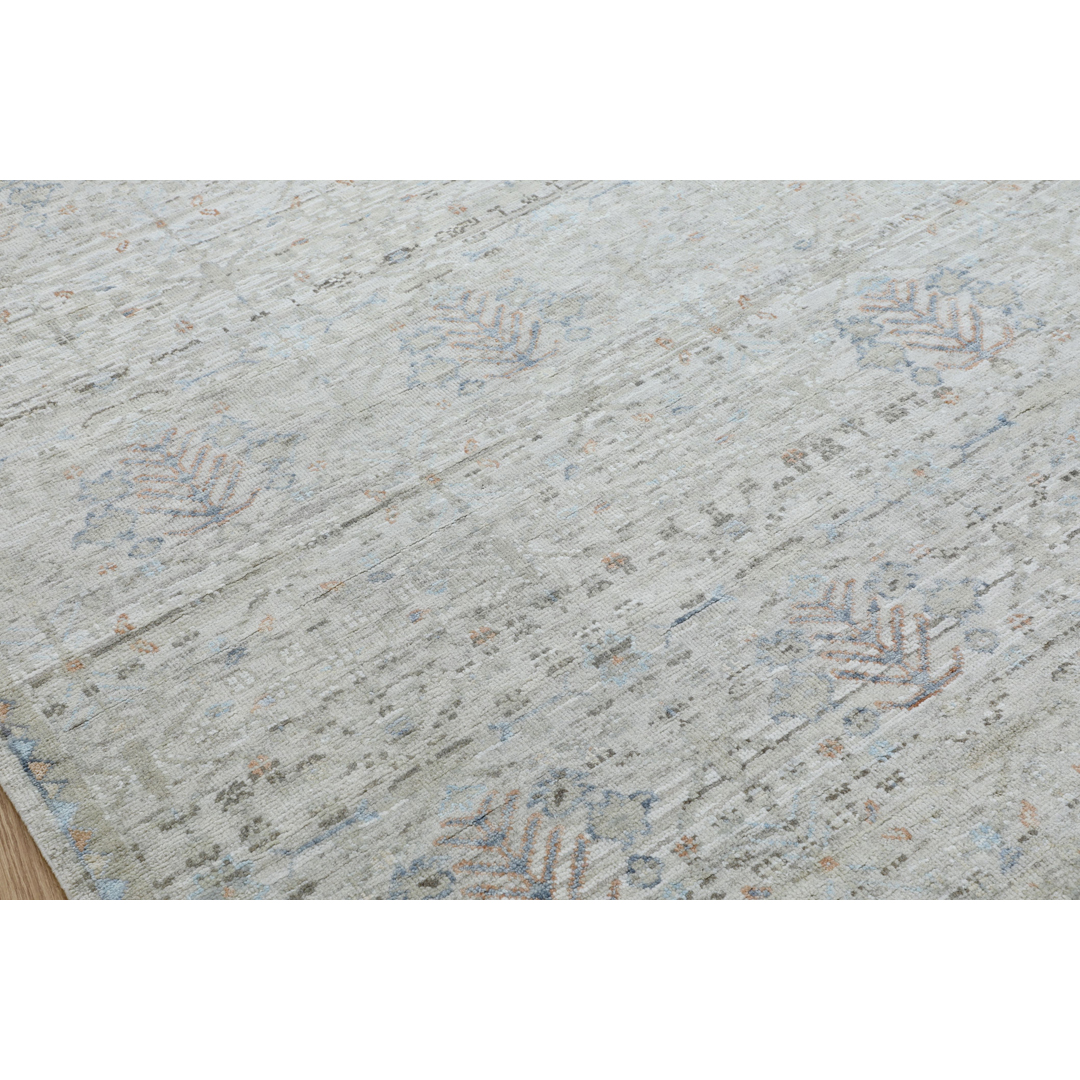 Striated Serenity - Amiri Collection Area Rug – 10'0" x 14'0" ft.