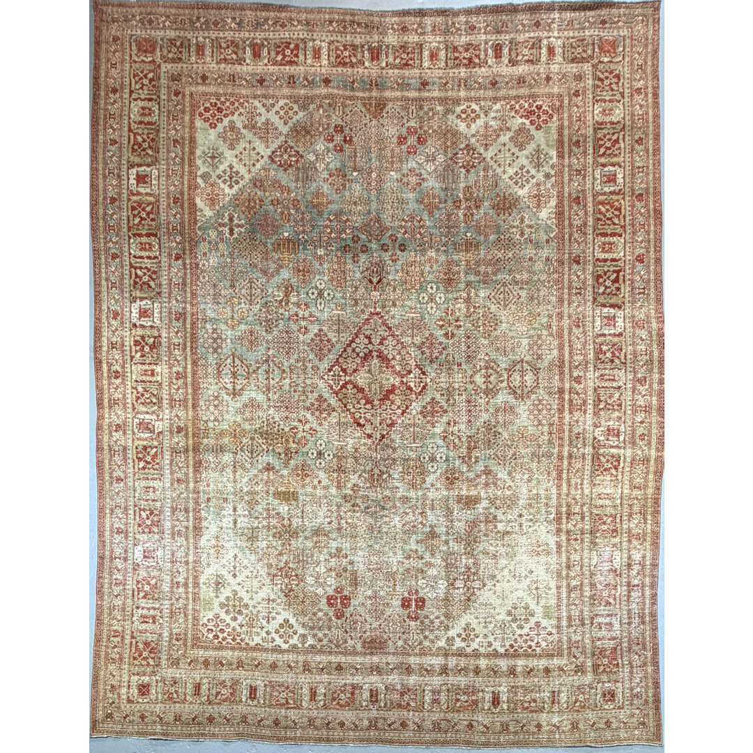 Traditional Transcendance – Afghan Kilim Flatweave Area Rug – 9'11" x 14'1" ft.