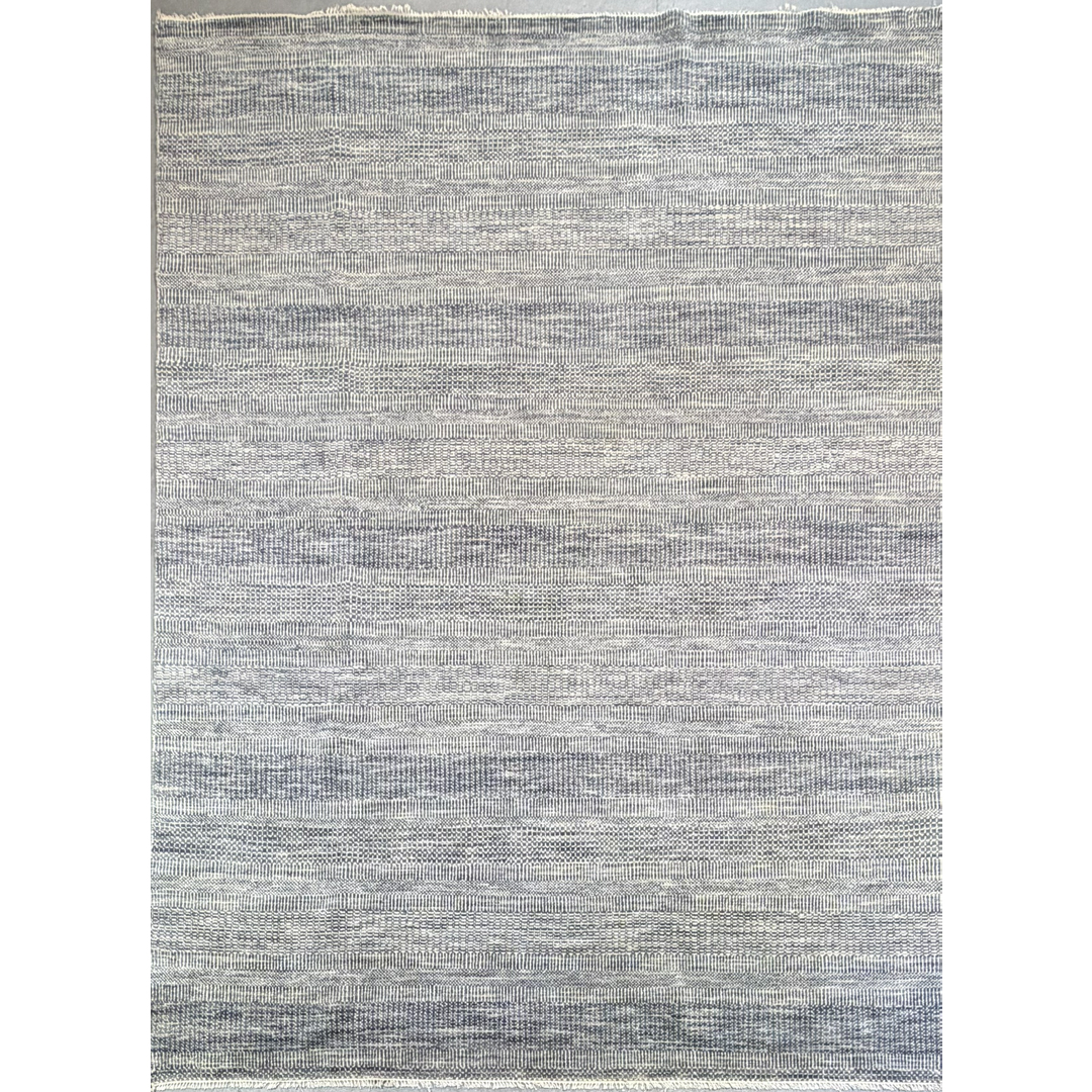 Modern Minimalist - Indian Grass Design Area Rug – 8'7" x 11'5" ft.