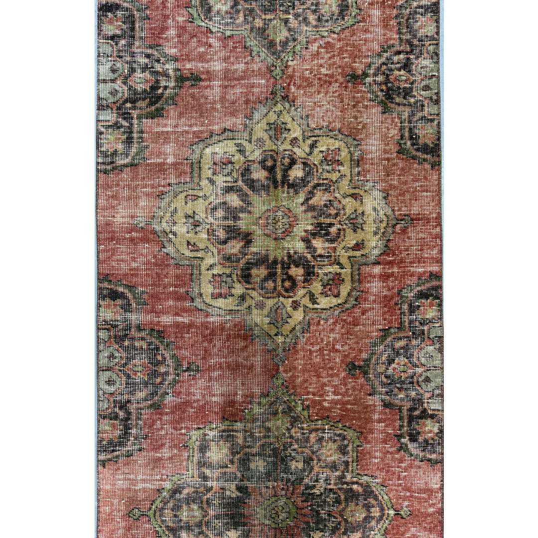 Vibrant Vintage - Turkish Oushak Runner – 2'6" x 12'7" ft.