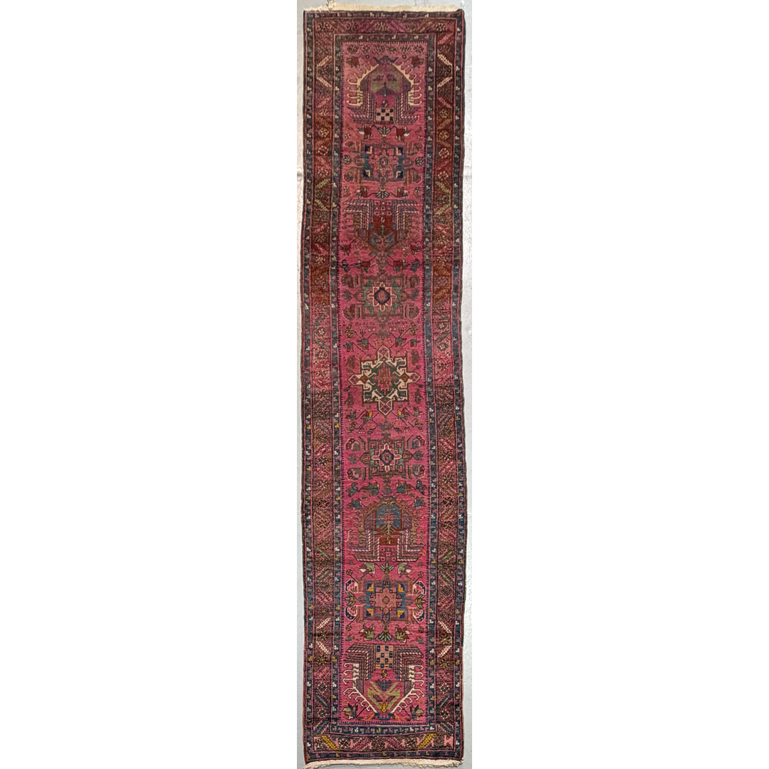 Tremendous Traditional - Karabagh Armenian Wool Runner – 3'0" x 13'5" ft.