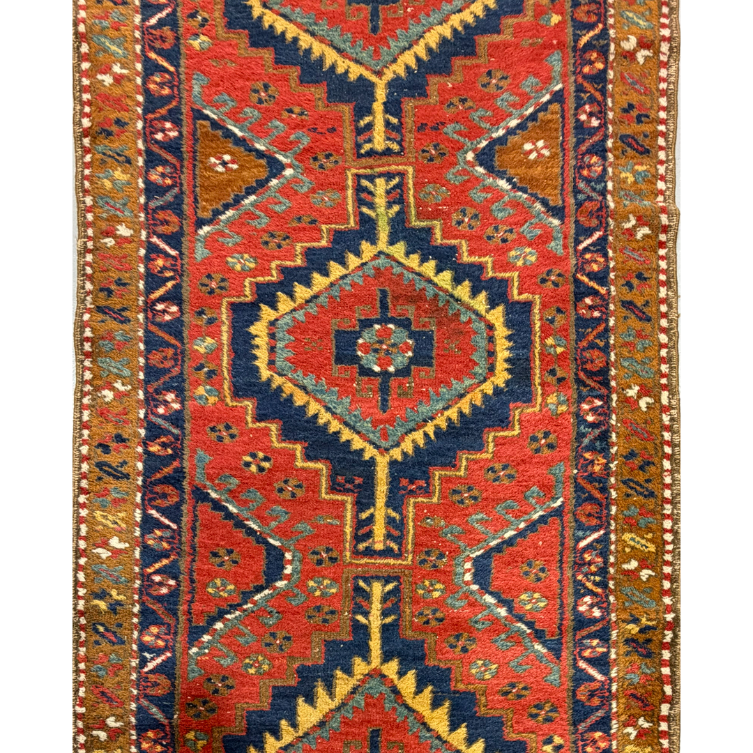 Notable Nomad – Antique North-West Persian Runner Circa 1920s – 3'3" x 10'3" ft.
