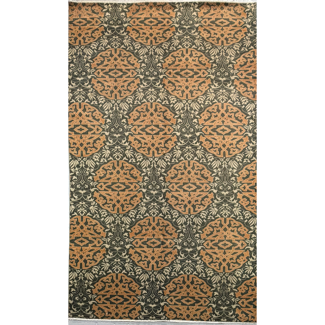 Astounding Anatolian – Vintage Turkish Wool Area Rug – 5'9" x 9'9" ft.