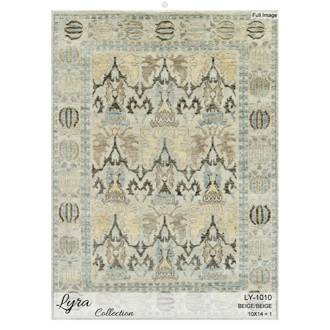Luminous Lyra – Transitional Area Rug – 10'1" x 13'11" ft.