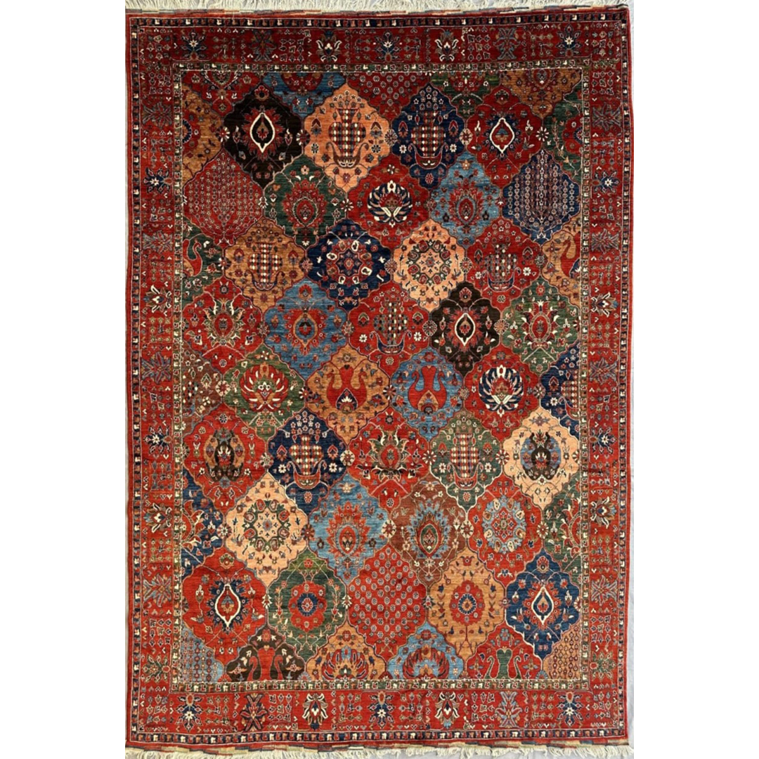 Timeless Tabriz – Afghan Tabriz Area Rug – 10'0" x 14'8" ft.