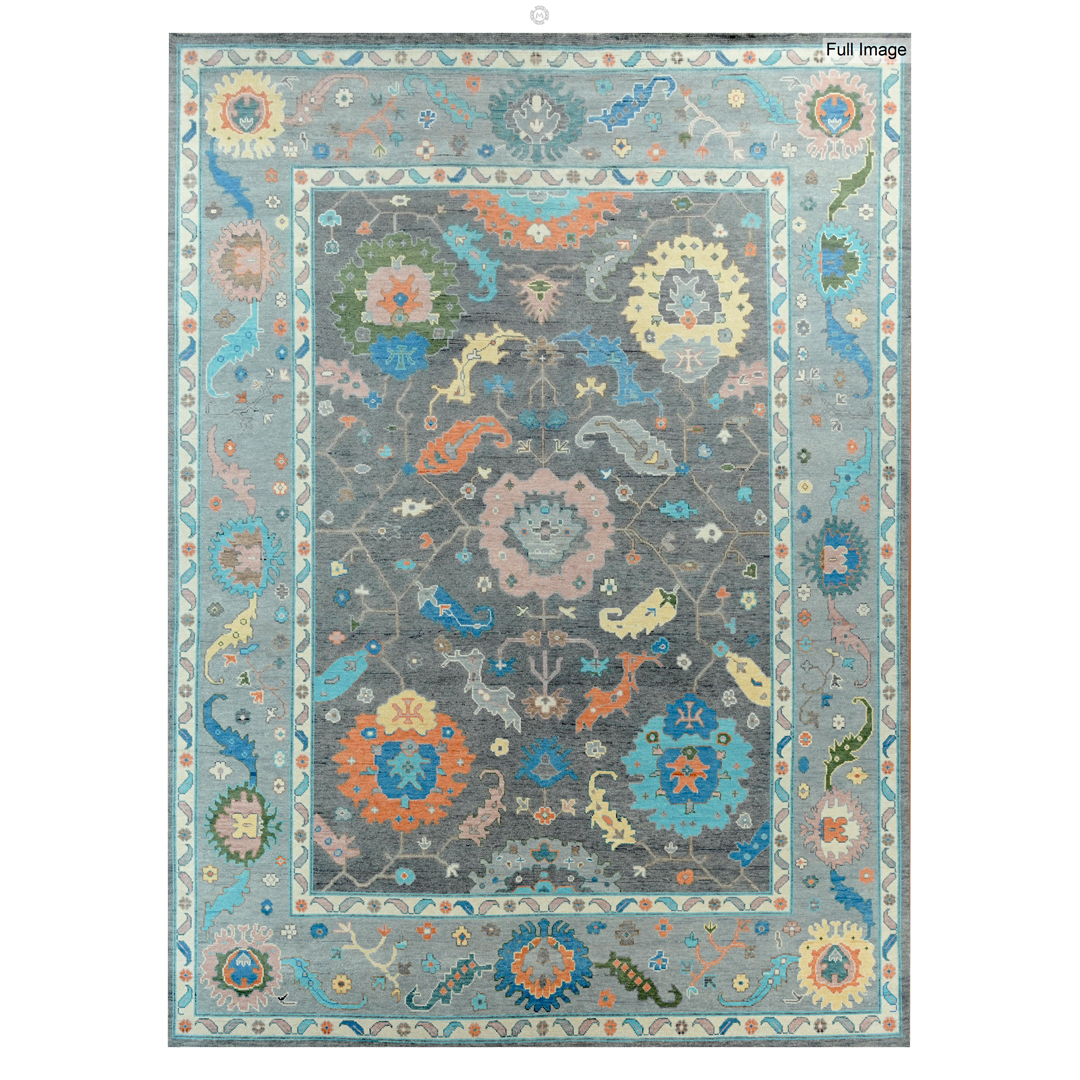 Artistic Ankara – Fine Wool Area Rug – 12'1" x 15'3" ft.