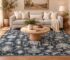 Patterned sofa room styling concept 6
