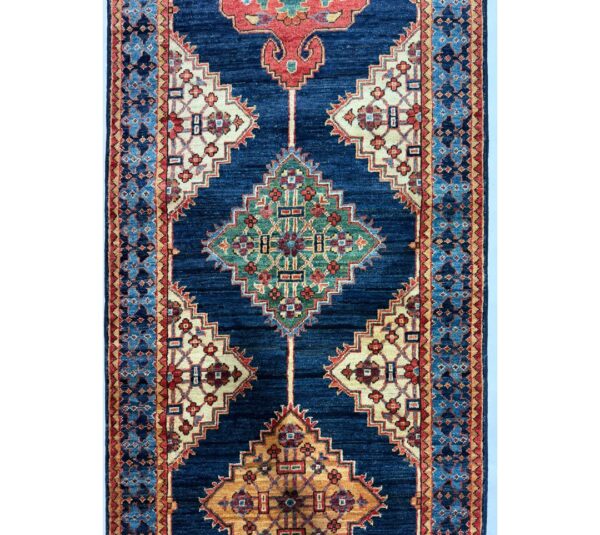 Astonishing Afghan - Persian Bakhshayesh Design Runner - Vaziri Collection - 2'8" x 19'6" ft.