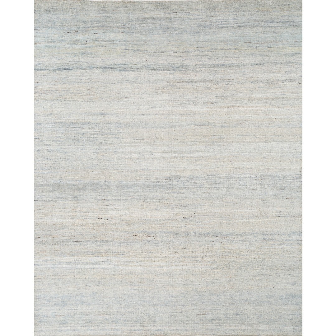 Minimalist Mist modern wool carpet, full catalog view